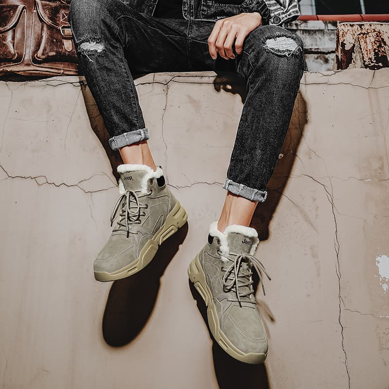 Jeep Martin Boots Sand