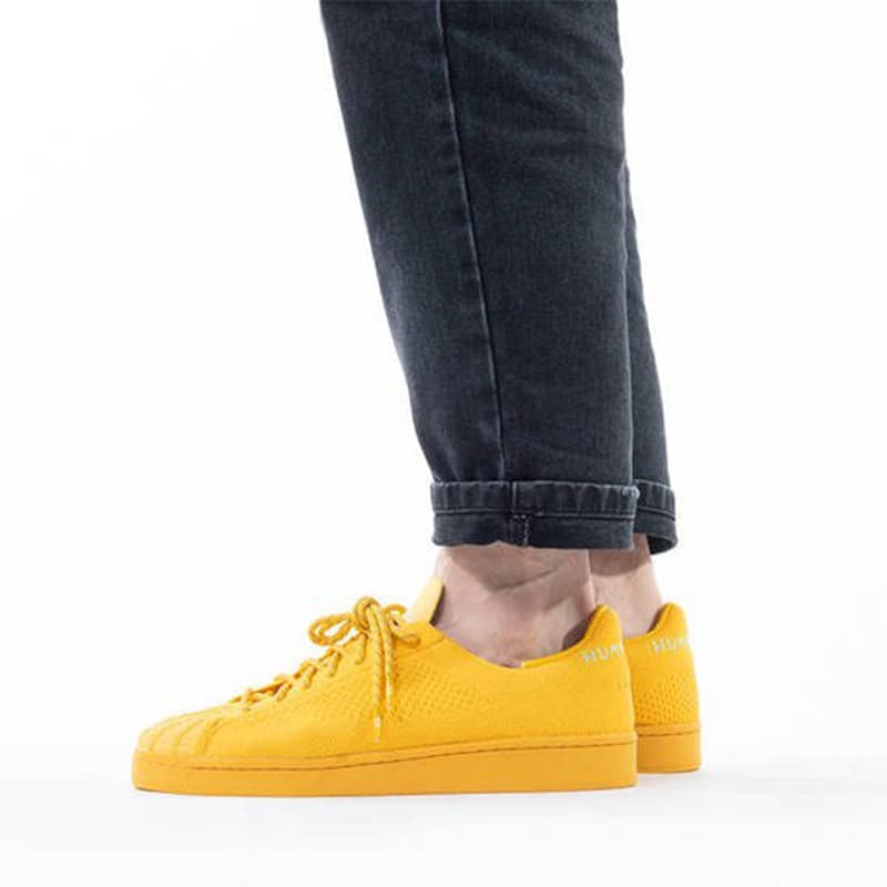 Pharrell x adidas Superstar Primeknit Yellow