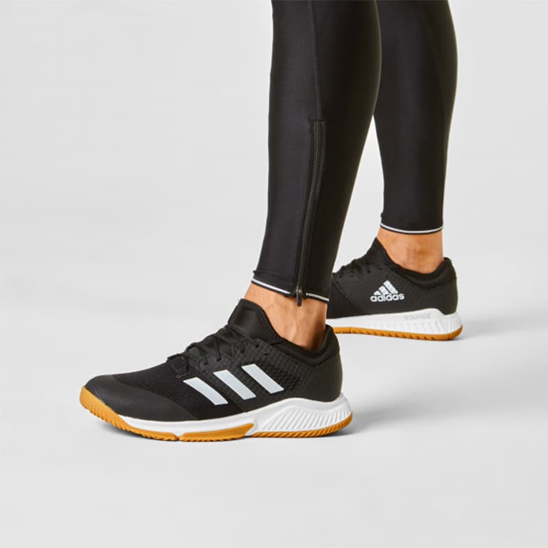 adidas Court Team Bounce Black White Brown