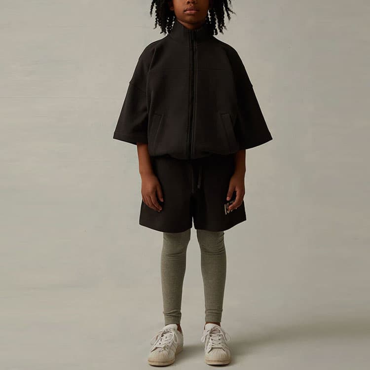 Fear of God Essentials SS22 Kids Ss Full Zip Jacket Iron