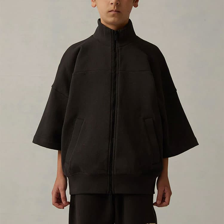 Fear of God Essentials SS22 Kids Ss Full Zip Jacket Iron