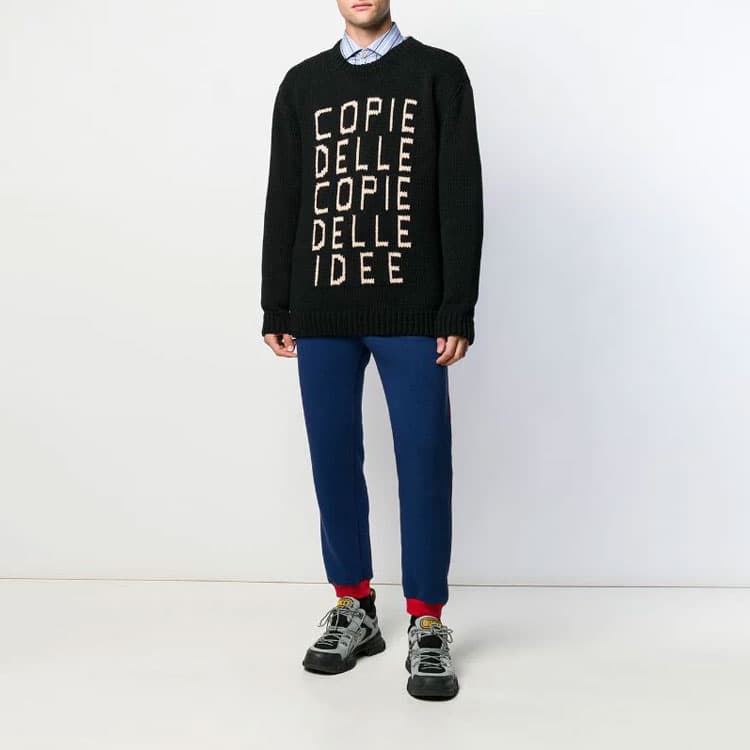 GUCCI FW21 Blue Joggers