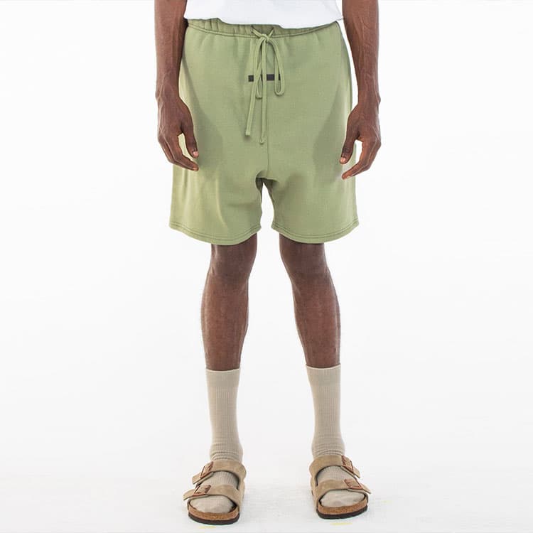 Fear of God Essentials x Union LA FW21 Vintage Short Green Logo