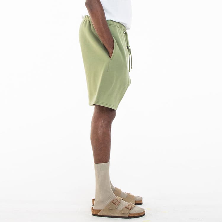 Fear of God Essentials x Union LA FW21 Vintage Short Green Logo