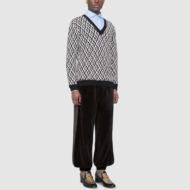 GUCCI Logo Pocket Jogger Pants Black