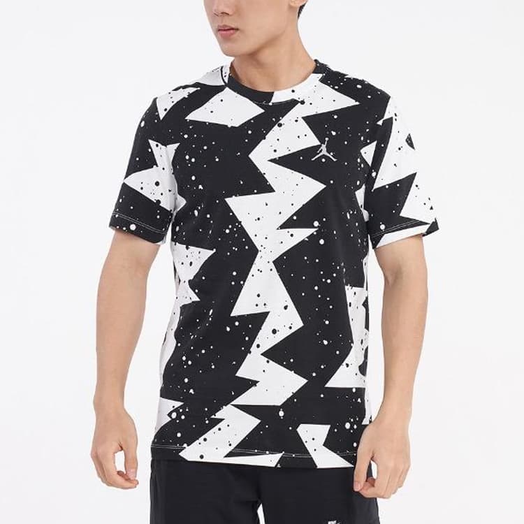 Jordan T-Shirt Black White