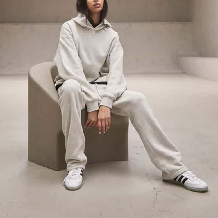 Fear of God Essentials Light Oatmeal Hoodie
