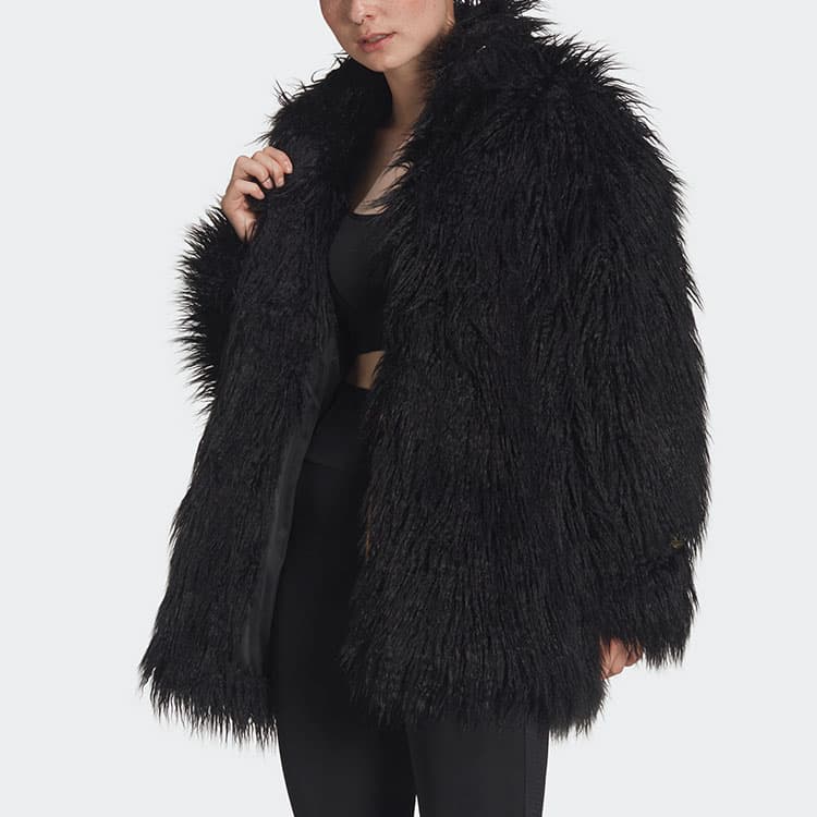 adidas Originals Fur Jacket Black