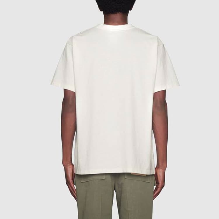 Gucci x The North Face Logo Print T-Shirt Ivory
