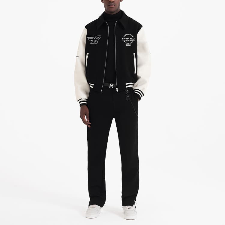 REPRESENT FW22 Racing Team Varsity Jacket Black