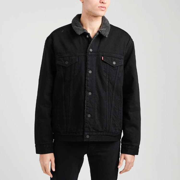 Levis Denim Jacket Black