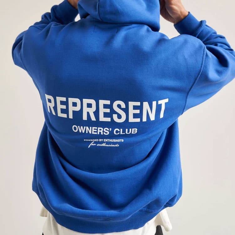 REPRESENT OwnersClub Hoodie Blue