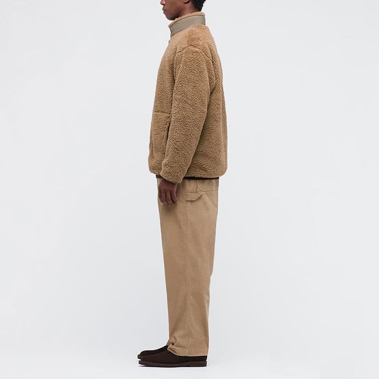 UNIQLO x White Mountaineering Fleece Pullover Light Brown