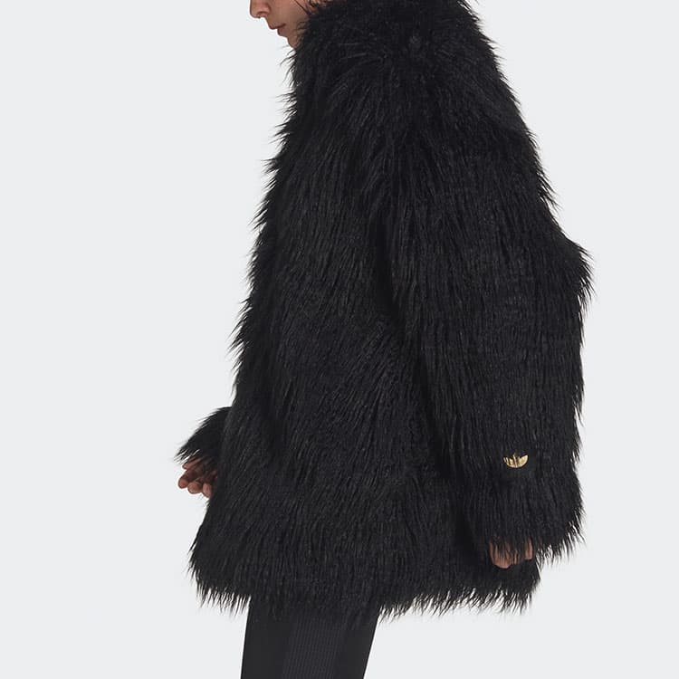 adidas Originals Fur Jacket Black