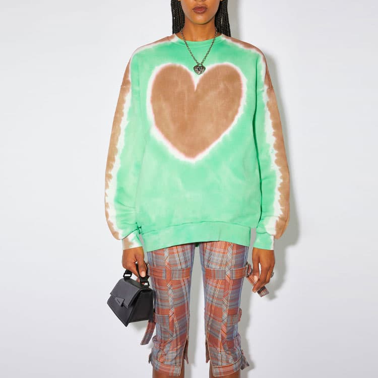 Acne Studios Tie-Dye Crewneck Sweatshirt