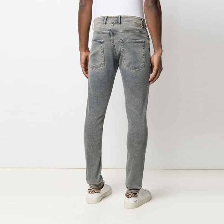 REPRESENT FW21 Logo Skinny Jeans Blue