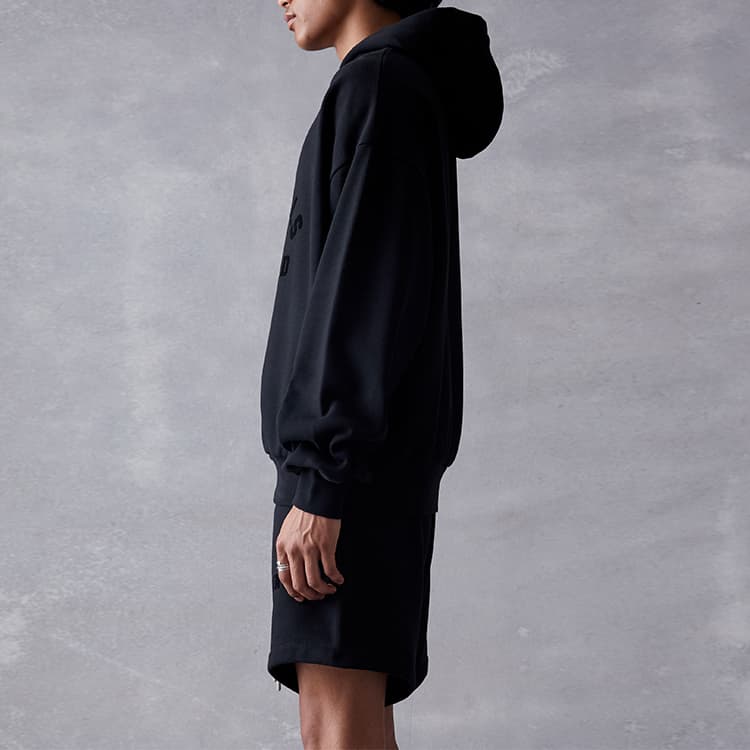 Fear of God Essentials SS23 Hoodie Jet Black
