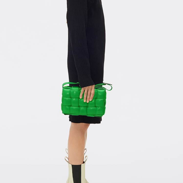 Bottega Veneta Padded Cassette Green