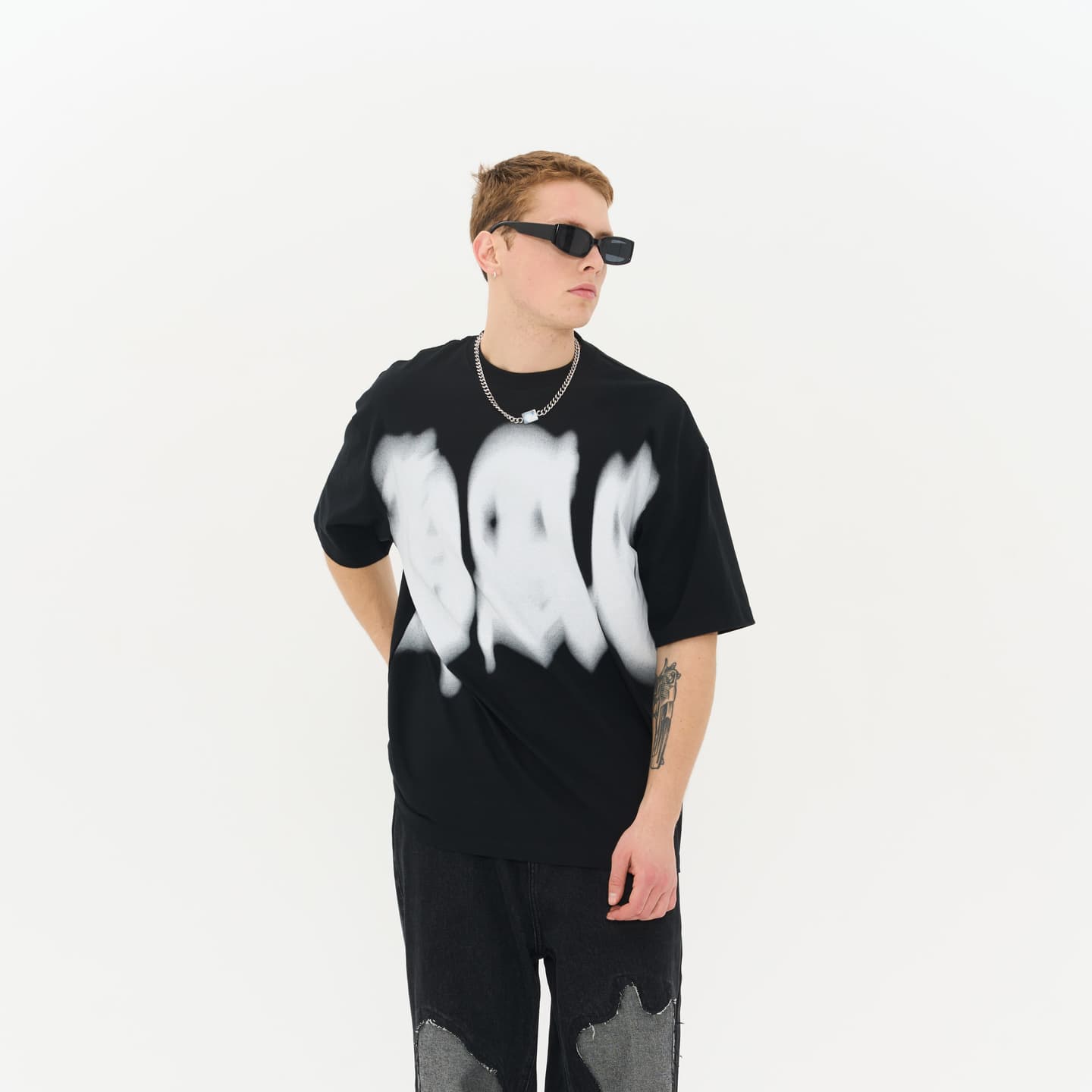 HARSH AND CRUEL SS23 Logo Print T-Shirt