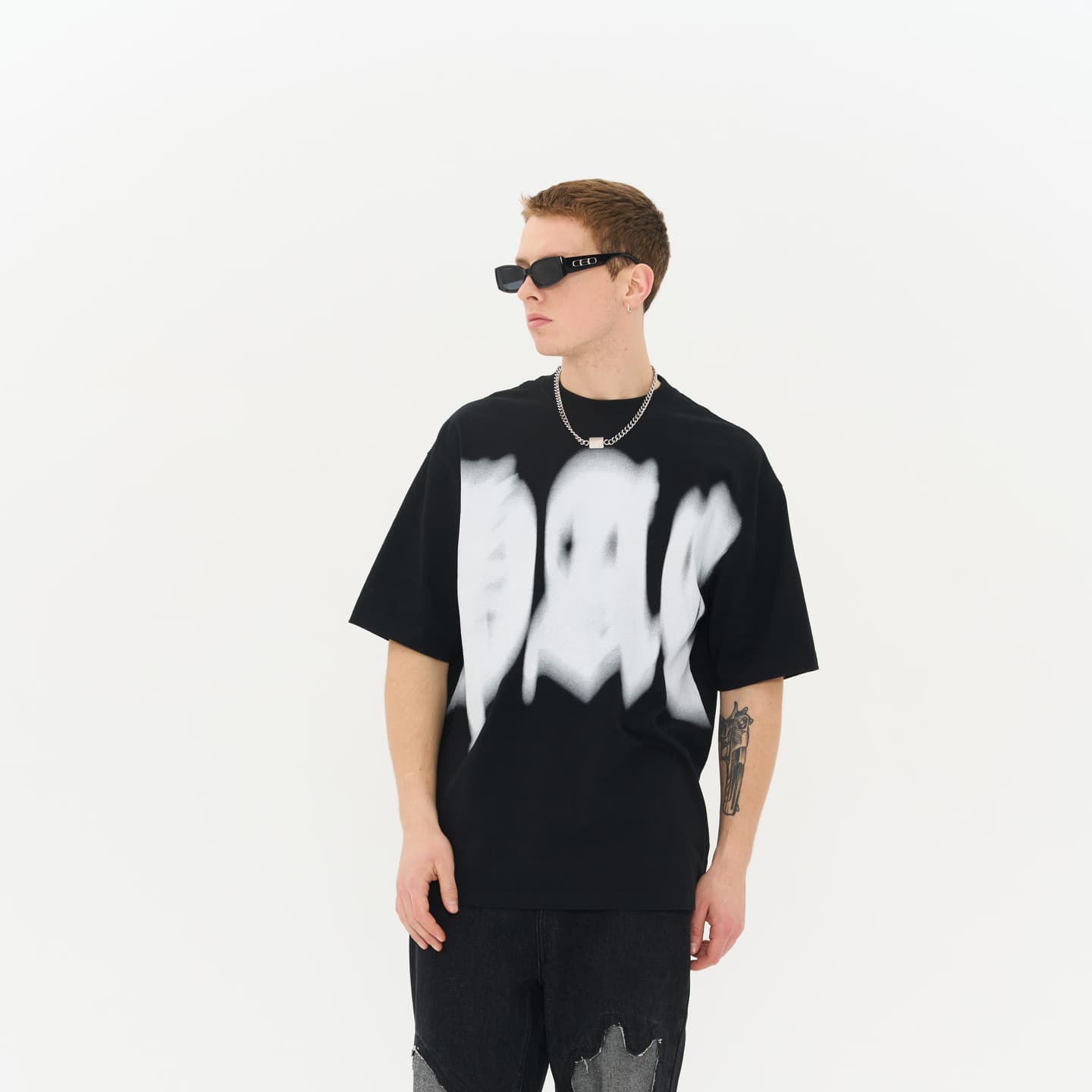 HARSH AND CRUEL SS23 Logo Print T-Shirt