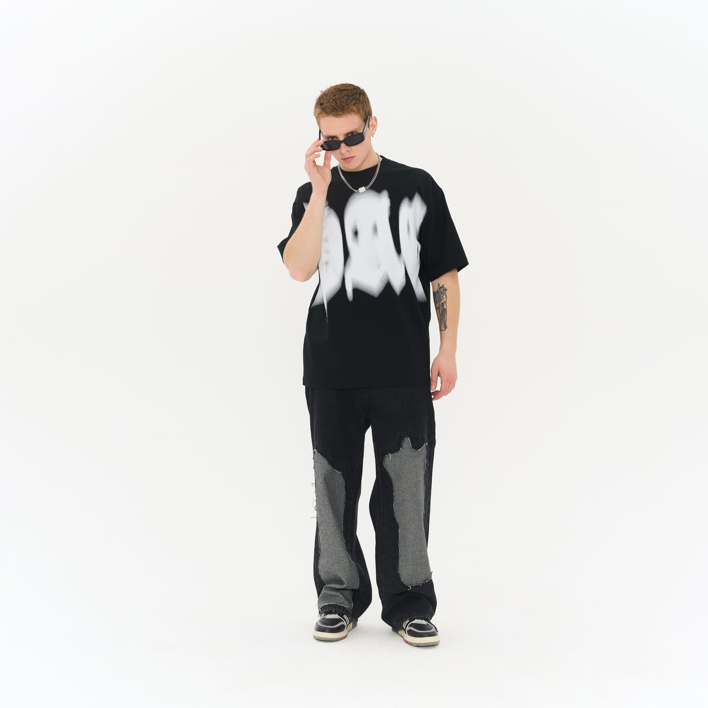 HARSH AND CRUEL SS23 Logo Print T-Shirt