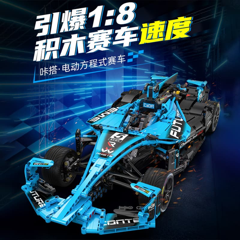 CADA C64004 Electric Formula Racing Car Static Version