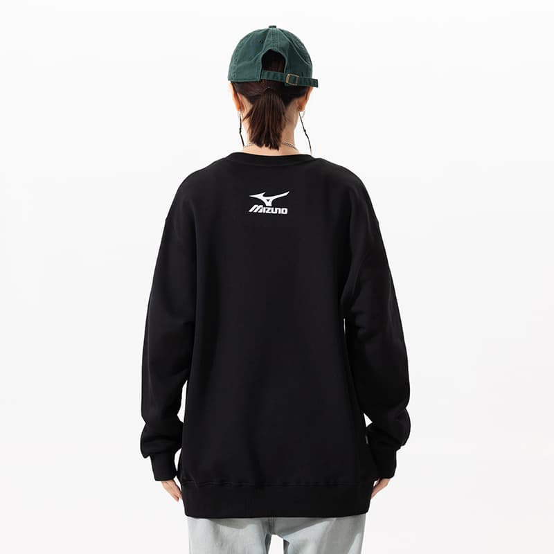 Mizuno Snow Mountain Logo Fleece Sweatshirt