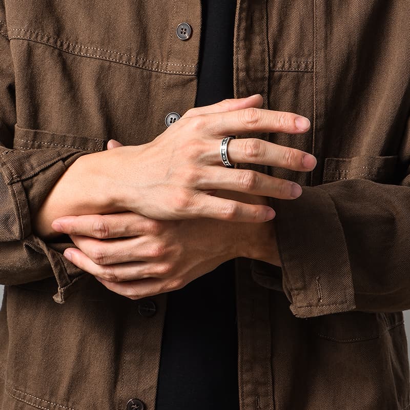 IDEAGEMER Skull Ring
