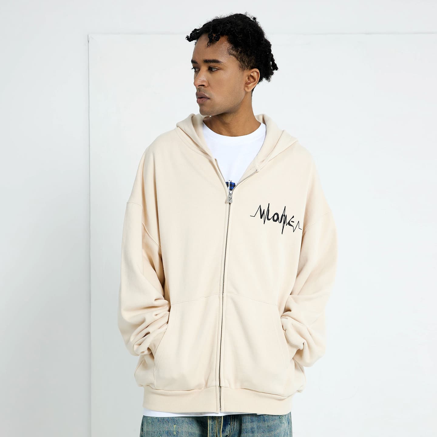 VLONE Hoodie Beige