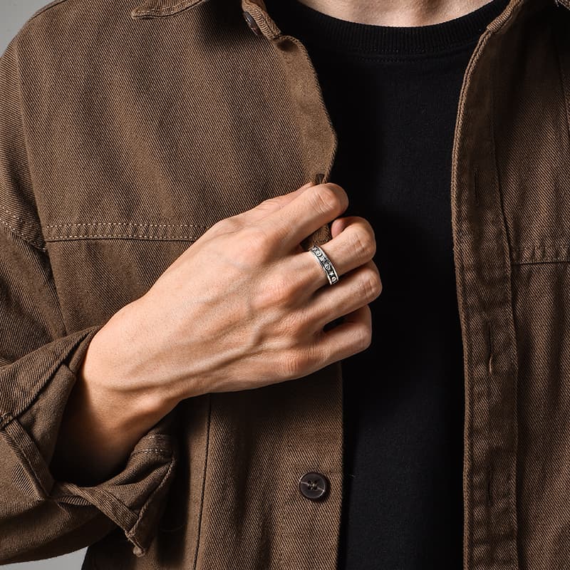 IDEAGEMER Skull Ring