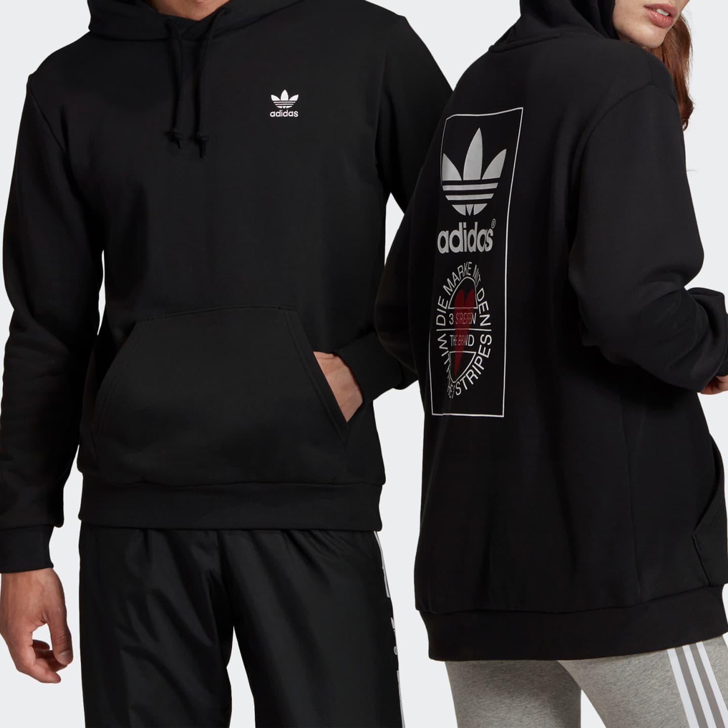 adidas Originals Valentine's Hoodie Black