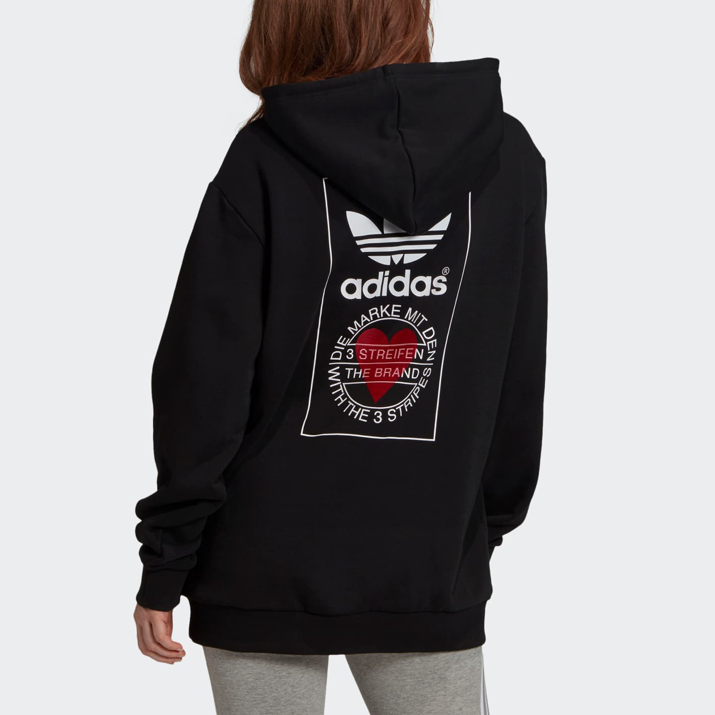 adidas Originals Valentine's Hoodie Black