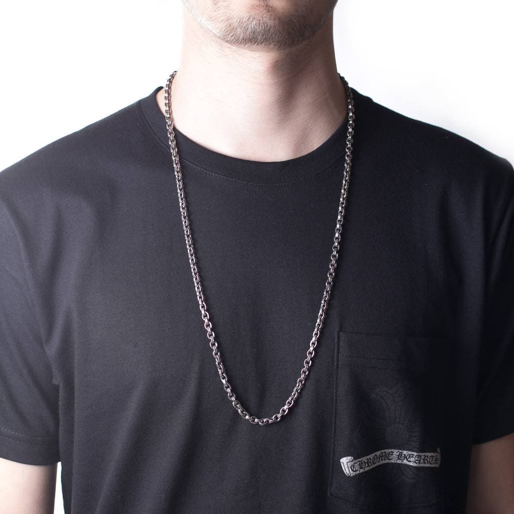 Chrome Hearts Paper Chain Logo Necklace