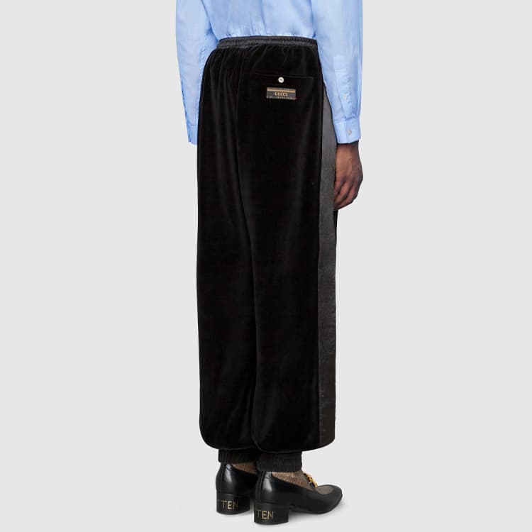 GUCCI Logo Pocket Jogger Pants Black