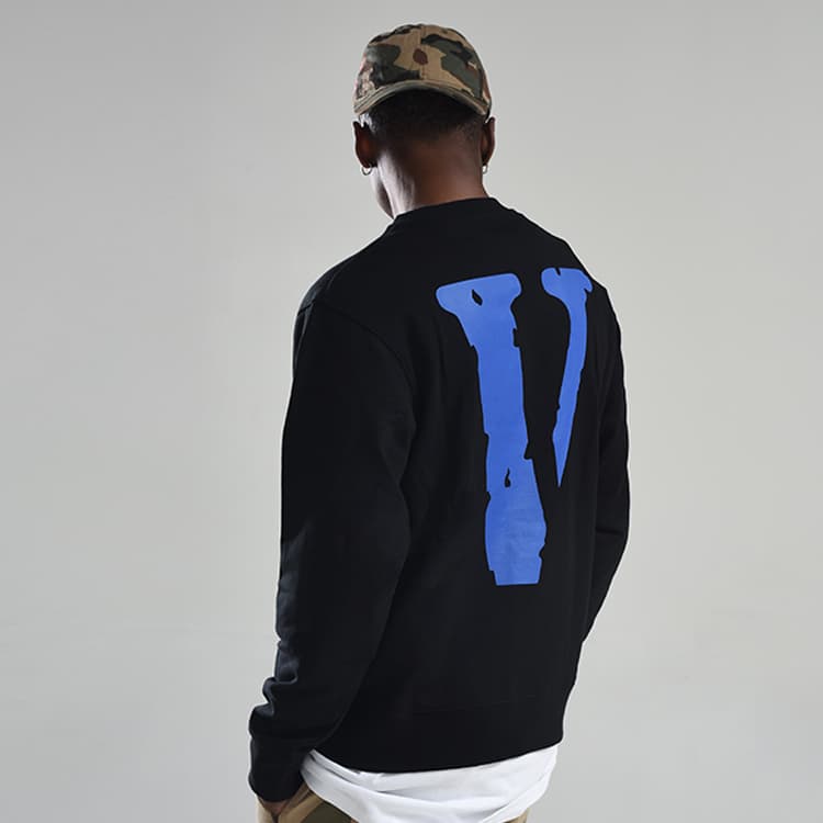 VLONE Staple Crewneck Black Blue