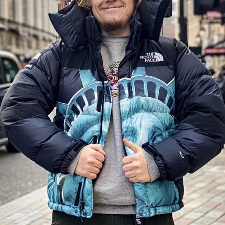Supreme x The North Face Statue of Liberty Baltoro Black