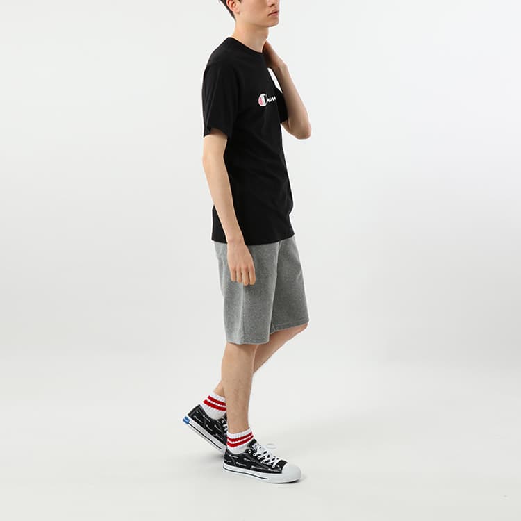 Champion Logo T-Shirt Black