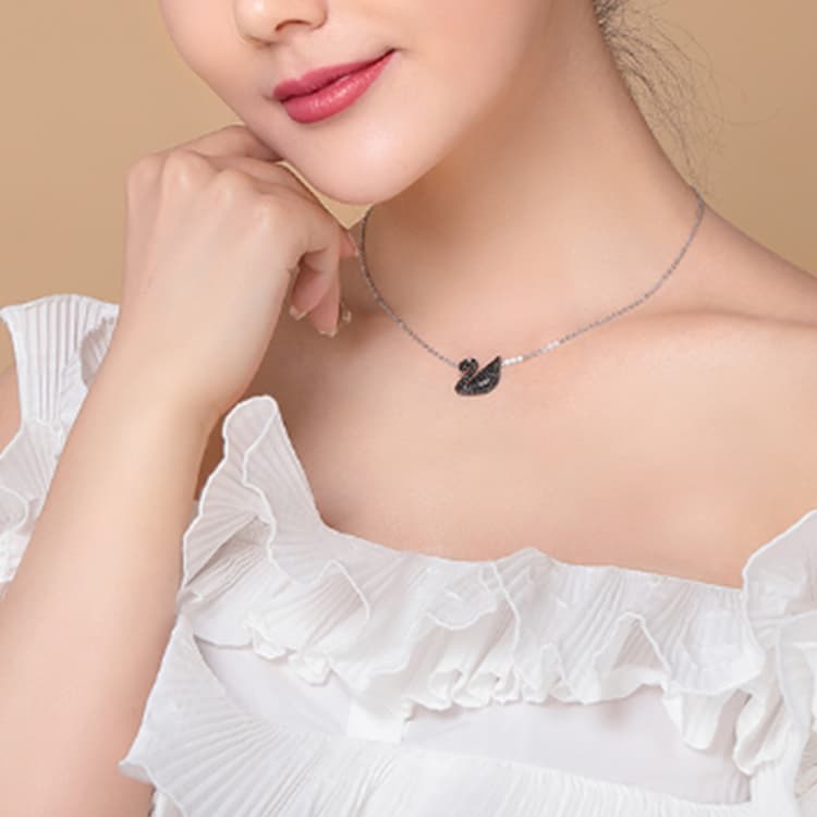 Swarovski Iconic Swan Necklace