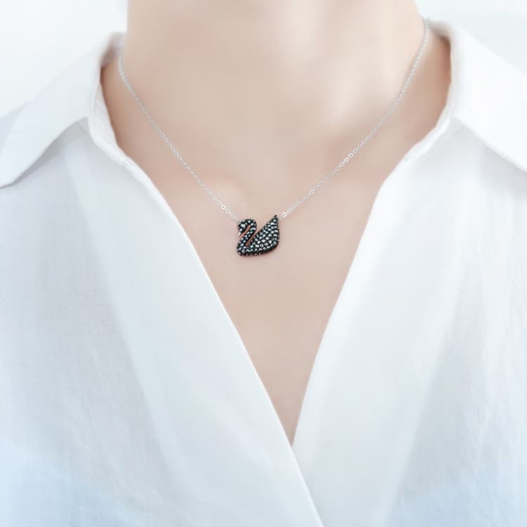Swarovski Iconic Swan Necklace