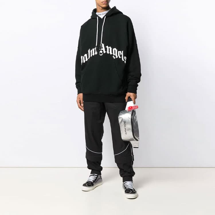 Palm Angels Logo Skull Hoodie