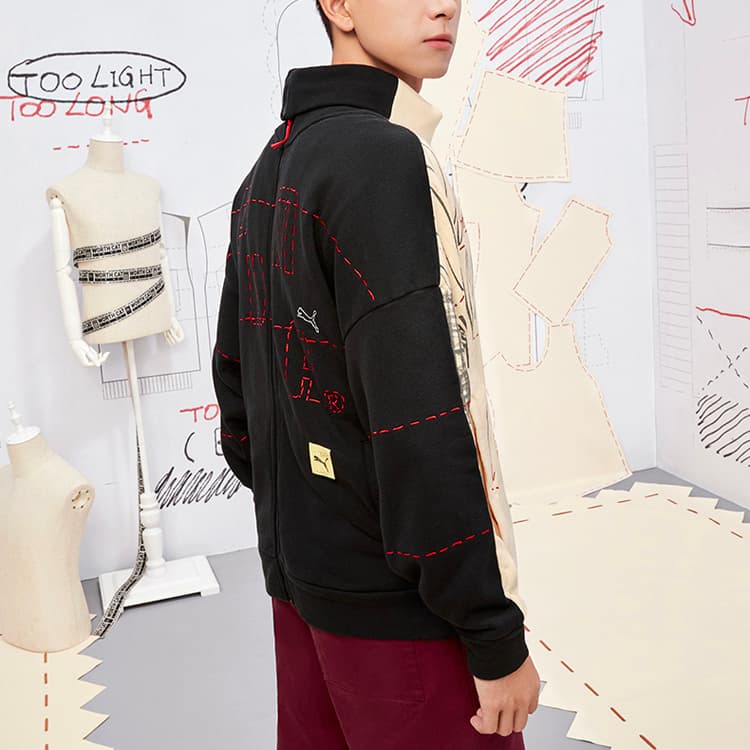 Puma x Michael Lau High Neck Jacket Eggnog