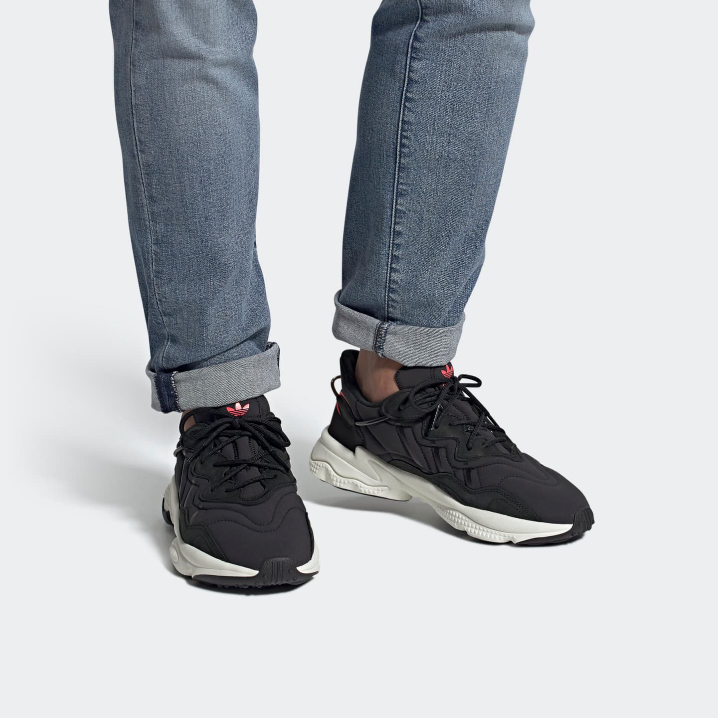adidas Ozweego Black White Pink