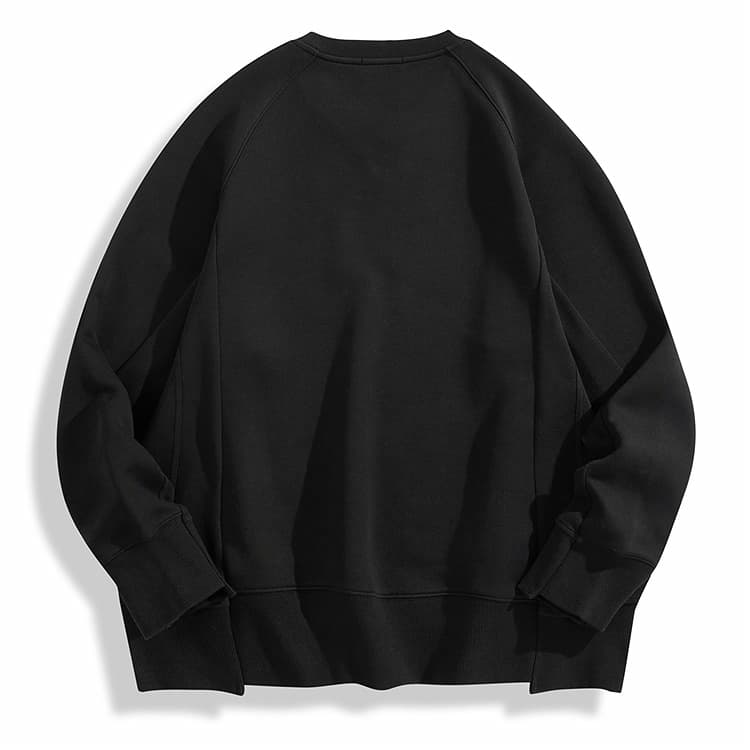 PEACEBIRD MEN Pocket Patch Crewneck Sweatshirt