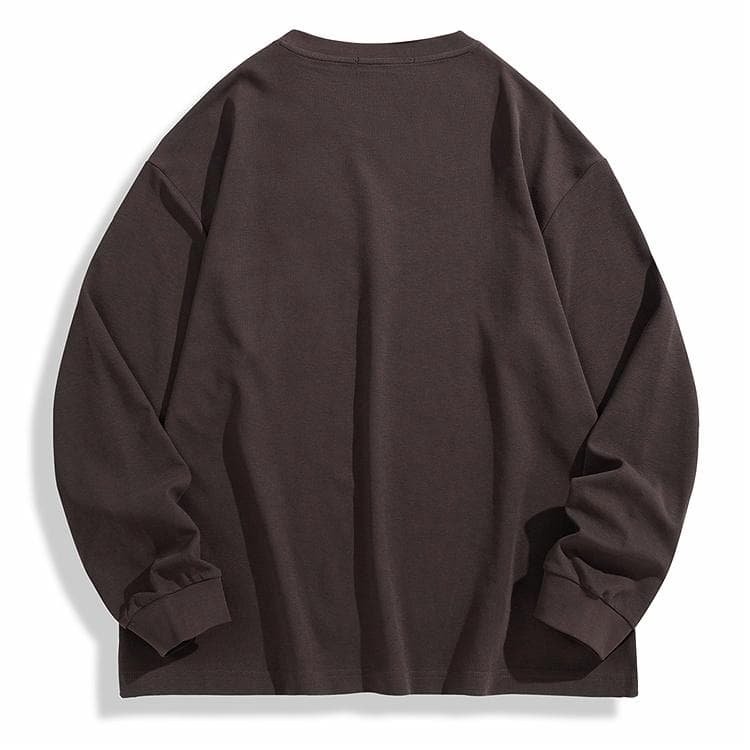 PEACEBIRD MEN Waffle Embroidered Crewneck Tee