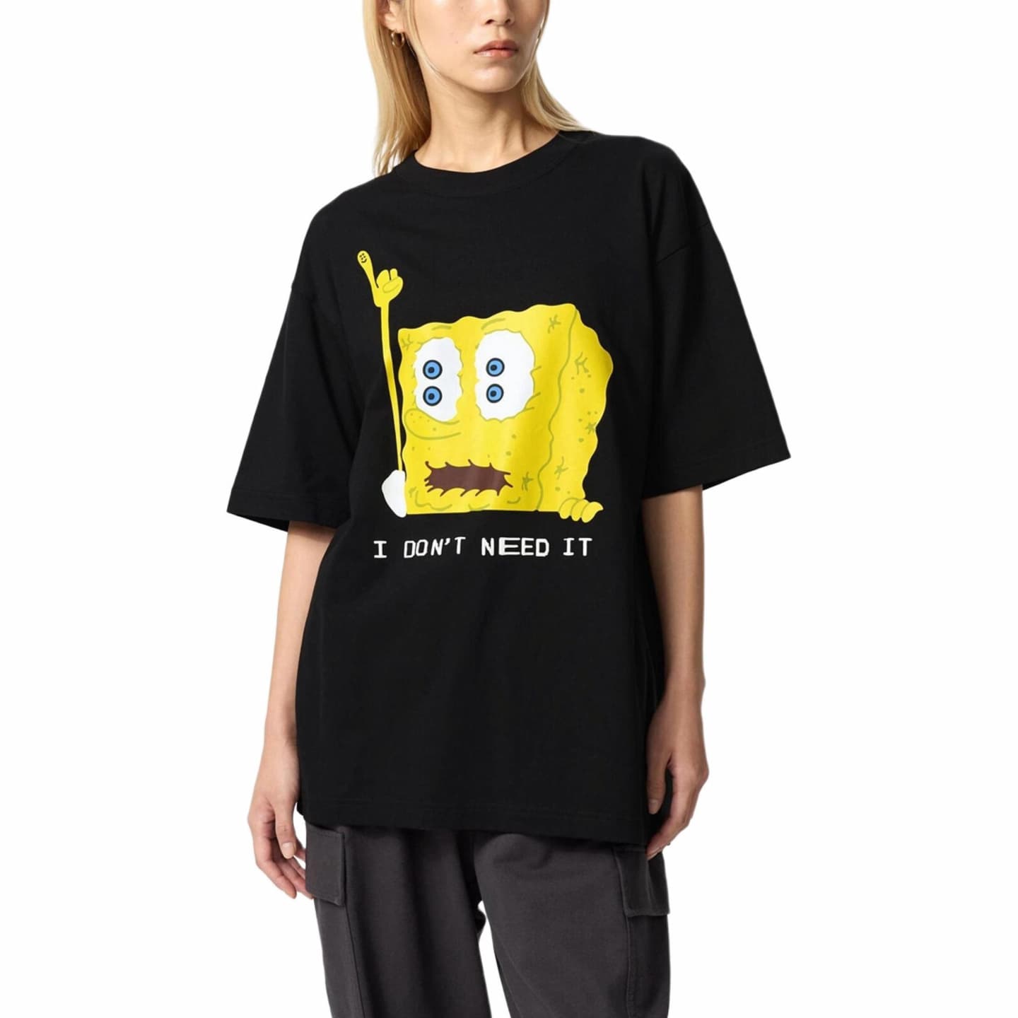 UNIQLO x CPFM x SpongeBob FW24 Black Tee