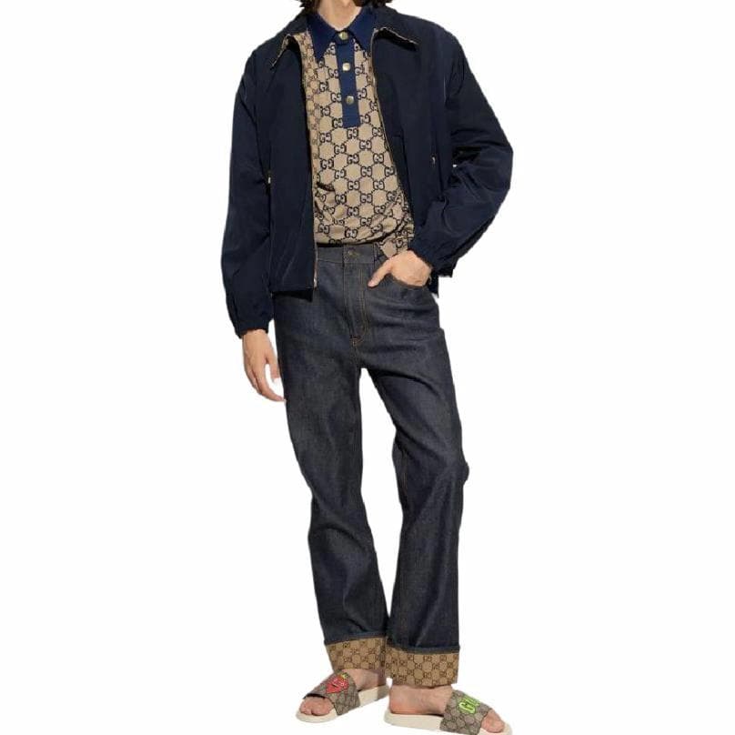 Gucci FW22 Deep Blue Jeans
