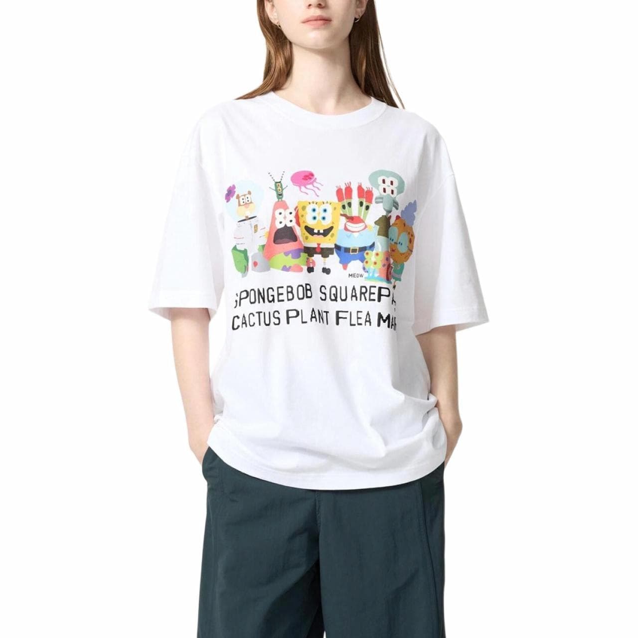 UNIQLO x CPFM x SpongeBob Tee White