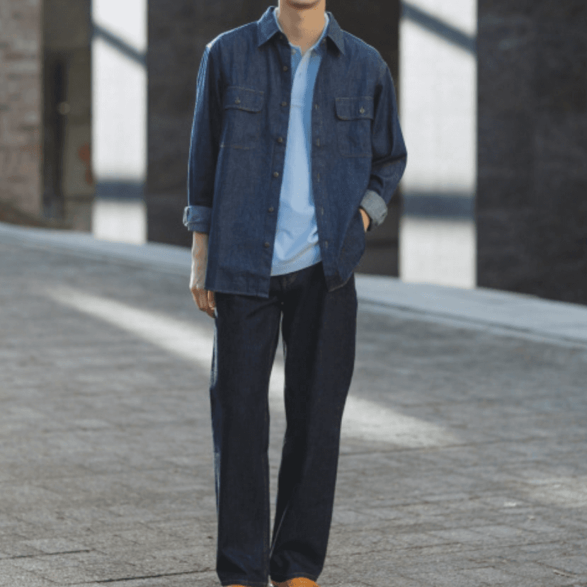 UNIQLO x JW Anderson SS25 Deep Blue Jeans