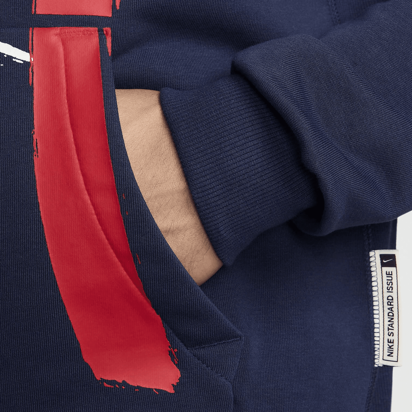 Nike Standard Issue Dri-FIT Paris Saint-Germain Hoodie Midnight Navy