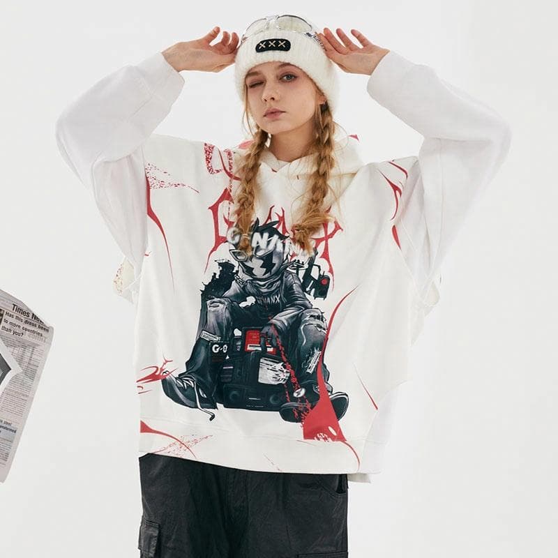 GENANX Lightning Hoodie Vest